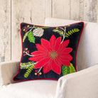 Poinsettia Pillow - Signastyle Boutique