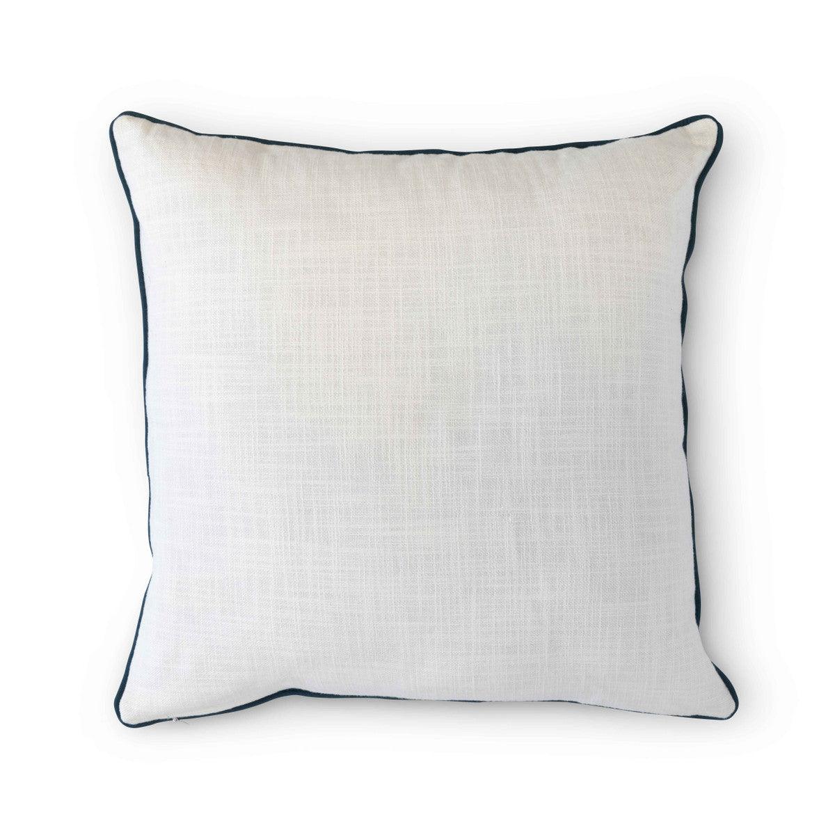 Campsite Appliqued Cotton Pillow - Signastyle Boutique