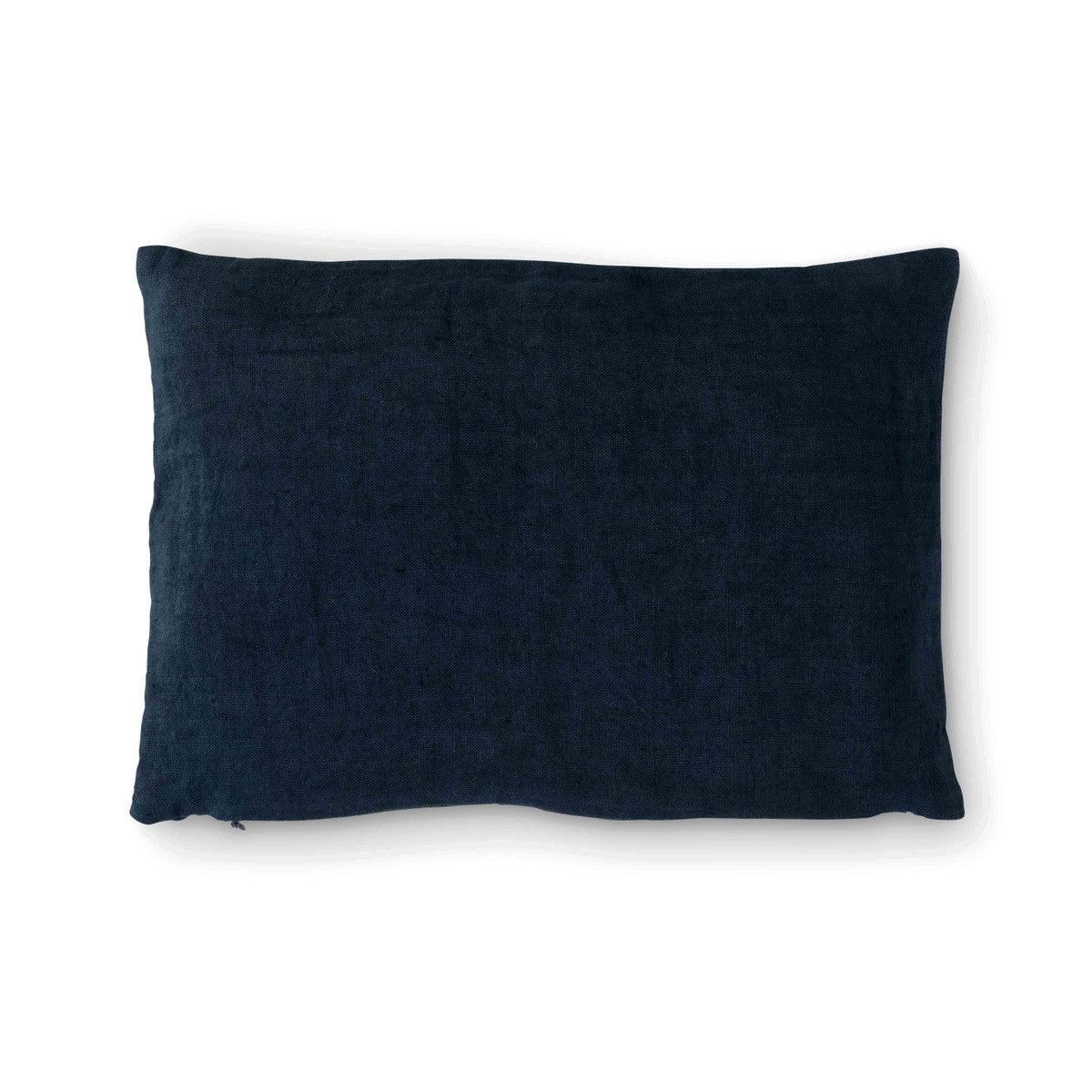 "Slow Down" Appliqued Linen Pillow - Signastyle Boutique