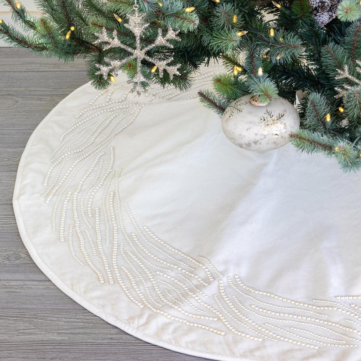 Pearl Garland Tree Skirt - Signastyle Boutique