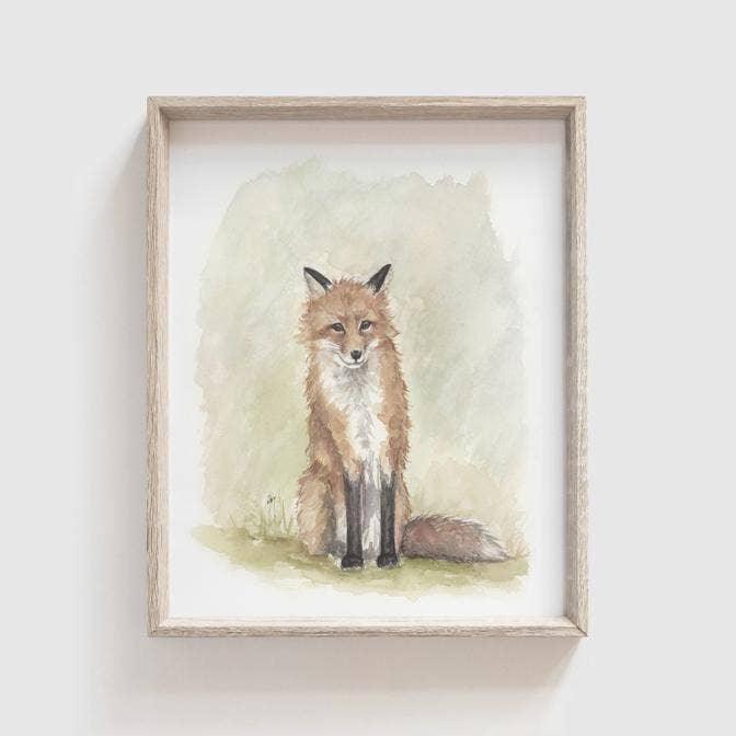Fox Art Print (Our Little Adventures) - Signastyle Boutique