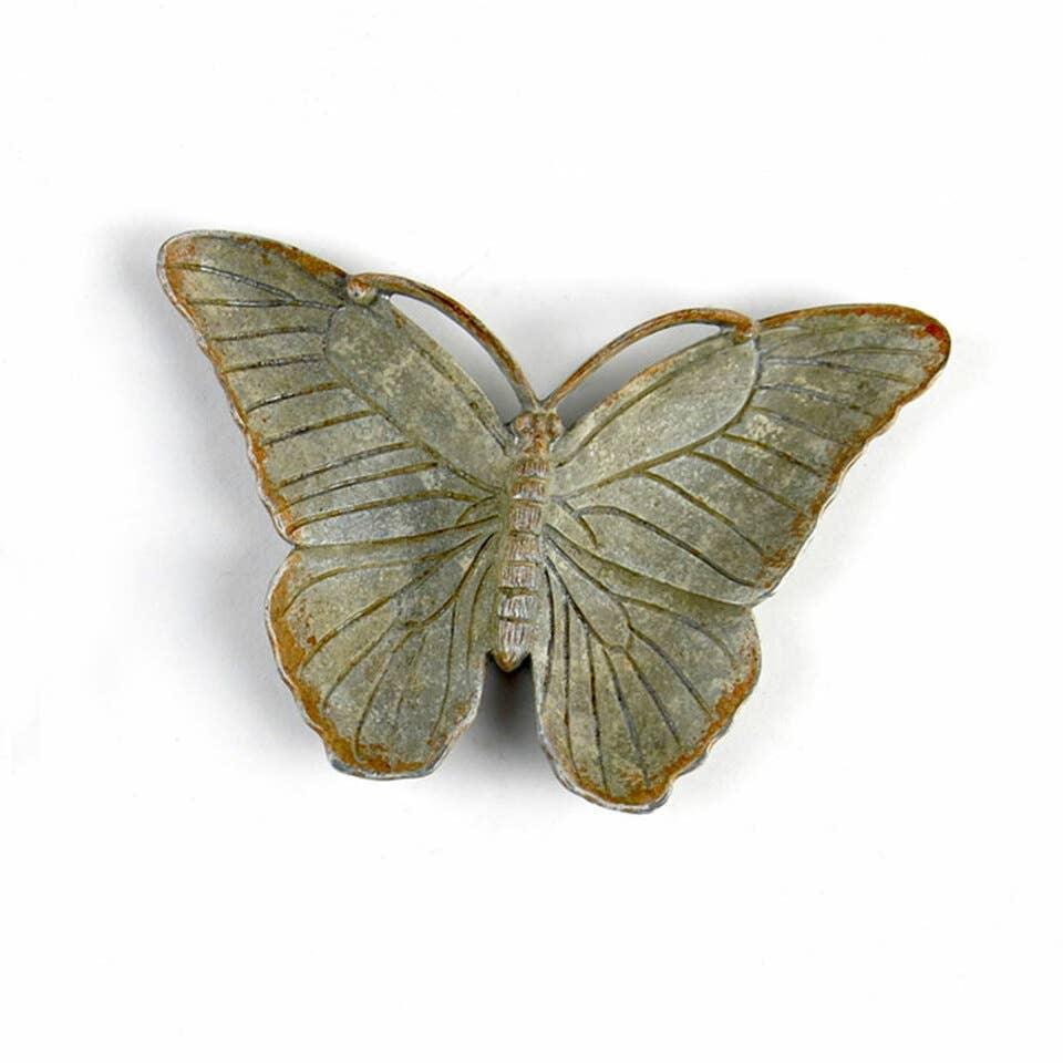 Butterfly Jewelry Dish in Zinc-Home Accents-Rustic Barn Boutique