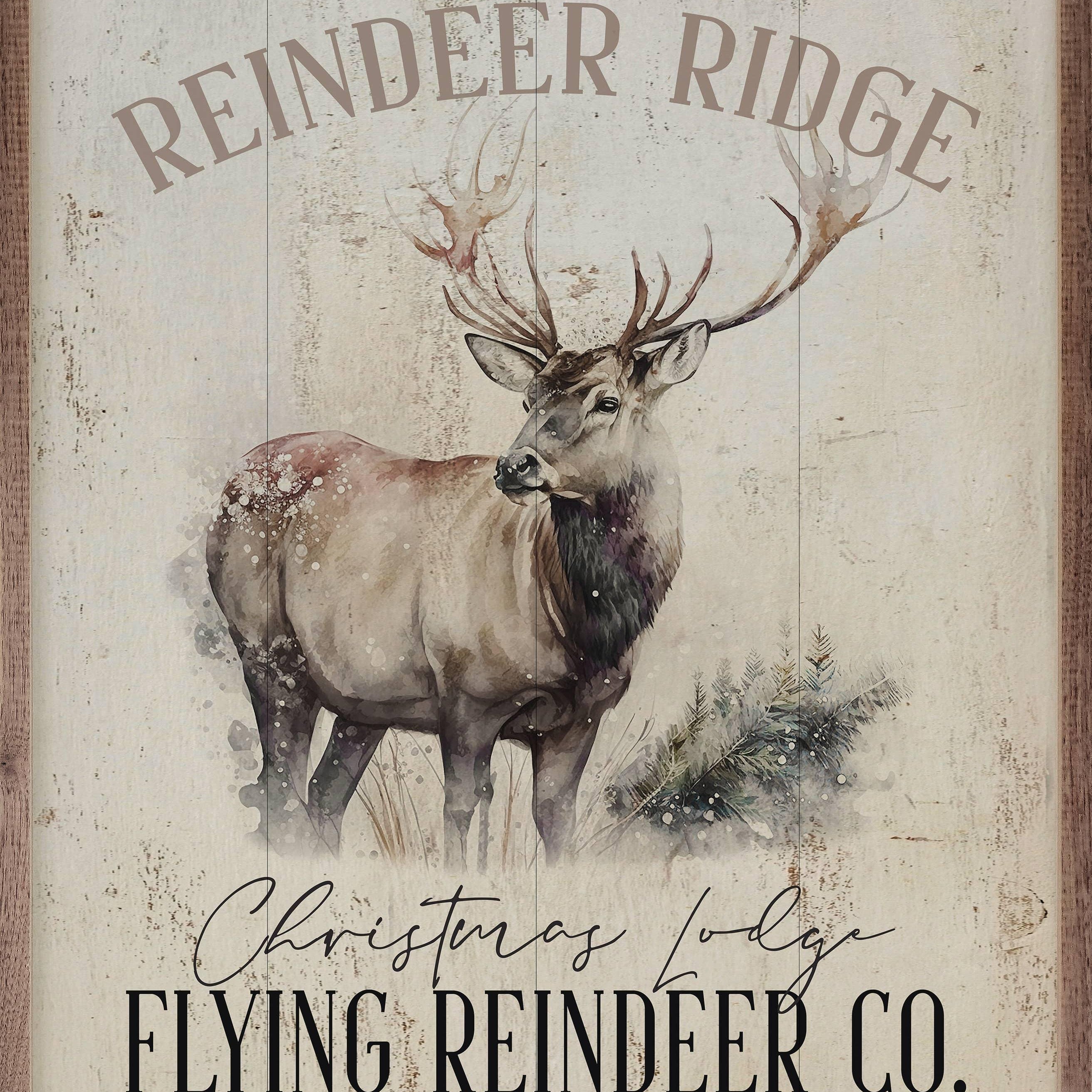 Flying Reindeer Co. 8 x 10 - Signastyle Boutique