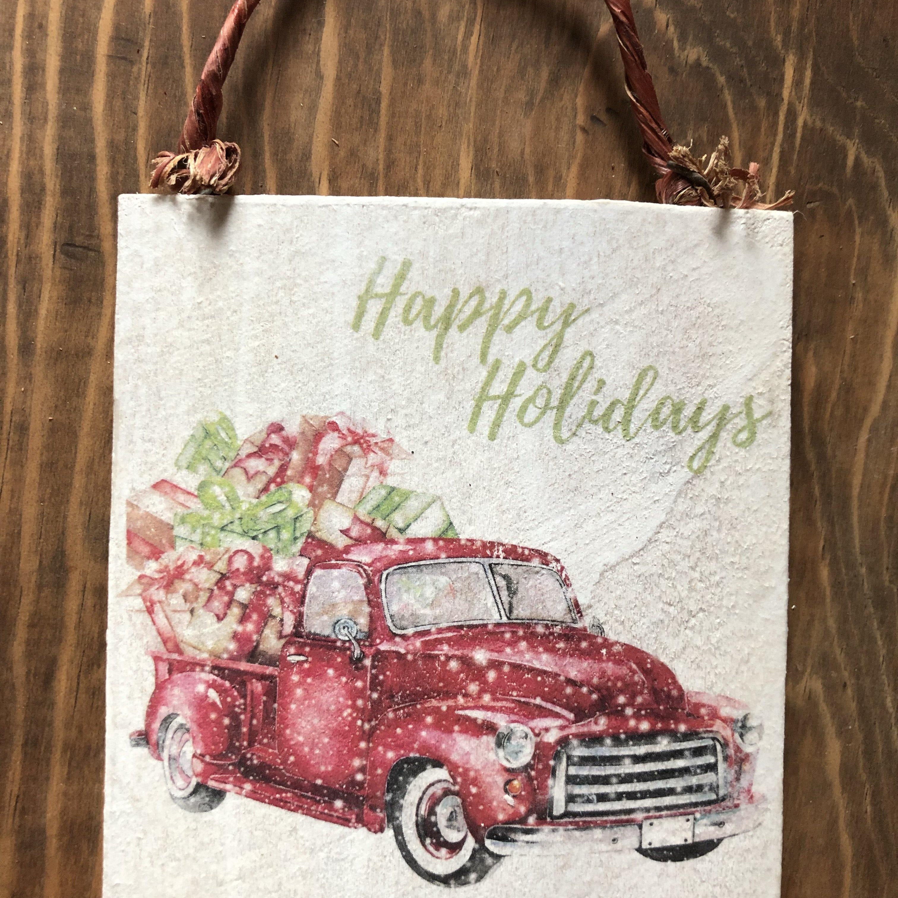 Mini Holiday Wood Signs - Signastyle Boutique