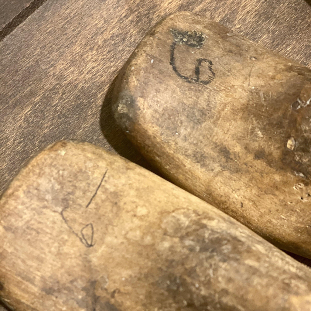 Vintage Wooden Cobbler Shoe Molds - Child-Vintage Finds-Rustic Barn Boutique