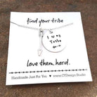 I Love My Tribe Necklace - Signastyle Boutique