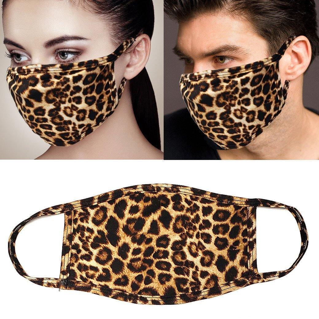 Reusable Washable Face Mouth Protection - LEOPARD - Signastyle Boutique